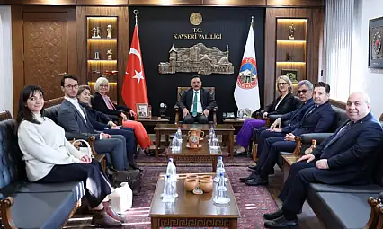 Alman Büyükelçi'den Kayseri'ye ziyaret