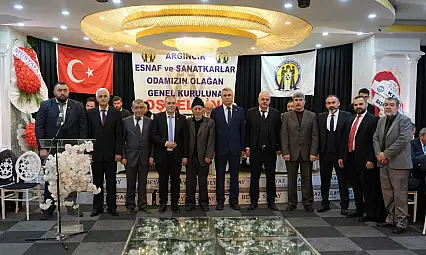 Argıncık Esnaf Odası'nda başkan güven tazeledi!