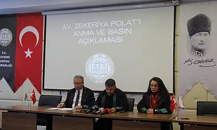 Avukat cinayetine Kayseri'den tepki!