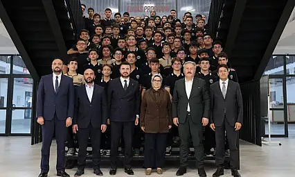 Ayşe Böhürler ve Başkan Palancıoğlu'ndan öğrencilere ziyaret!