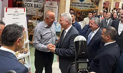 Bakan Ömer Bolat Özvatan standında!
