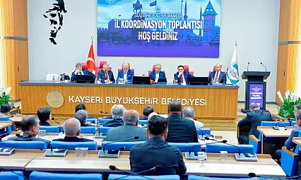 Bakan Uraloğlu Kayseri'de İl Koordinasyon Toplantısına katıldı