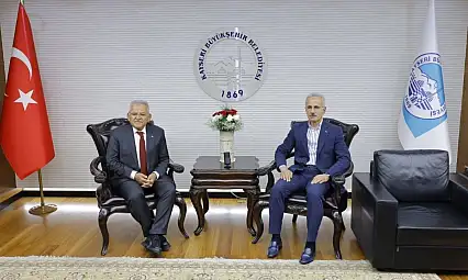 Bakan Uraloğlu'ndan Kayseri mesajı: Uyumlu çalışmanın en güzel örneği