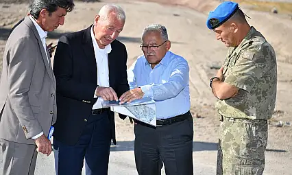 Başkan Büyükkılıç alternatif güzergâh çalışmalarını inceledi
