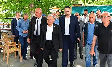 Başkan Büyükkılıç ilçe ziyaretlerine devam ediyor: Sarıoğlan ve Özvatan'da
