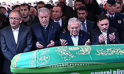 Başkan Büyükkılıç'ın ağabeyi son yolculuğuna uğurlandı