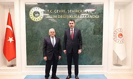 Başkan'dan Bakan'a ziyaret