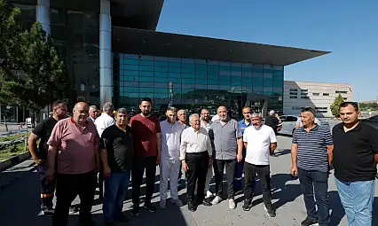 Başkan Büyükkılıç'tan taşınacak terminale ziyaret! Neler konuşuldu?