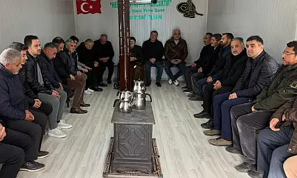 Başkan'dan, Başkan'a taziye ziyareti