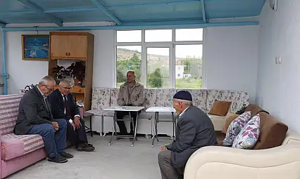 Başkan'dan Muhtar'a taziye