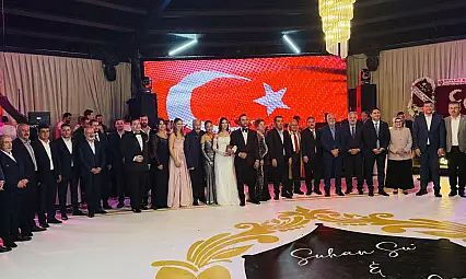 Başkan oğlunu evlendirdi: Kayseri protokolü düğünde buluştu
