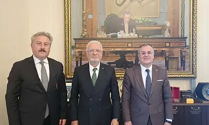 Kayserili Başkanlardan Elitaş'a dikkat çeken ziyaret