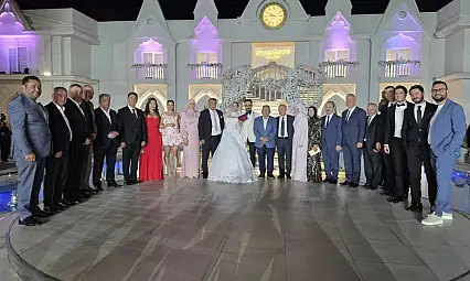 Başkanın oğlu evlendi! Siyaset ve iş dünyası düğünde buluştu