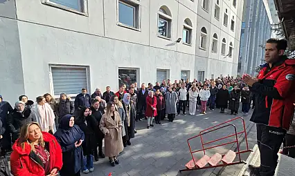 Belediye personeline hayati eğitim