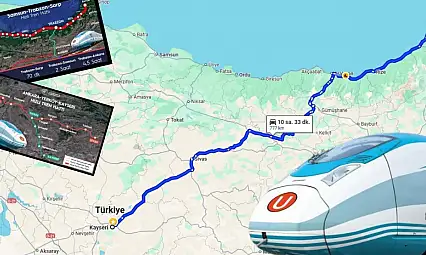 Bir rüya gerçek oluyor! Bu hat Kayseri'den Batum'a kadar uzanıyor