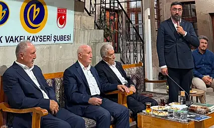 Birlik Vakfı Kurucular Kurulu Başkanı'na Kayseri'de sunum yapıldı!
