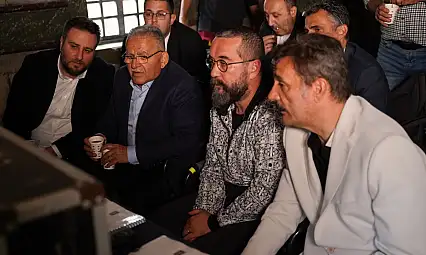 Bozdağ Film Platolarına sürpriz ziyaret