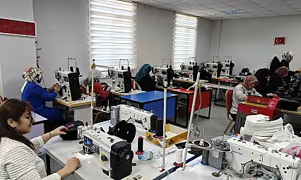 Bünyan'ın kadınları erkek işine el attı