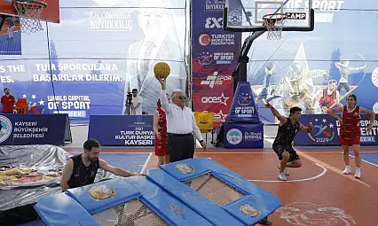 Büyük ödül Challenger bileti! Kayseri'de FIBA 3x3 Lite Quest heyecanı