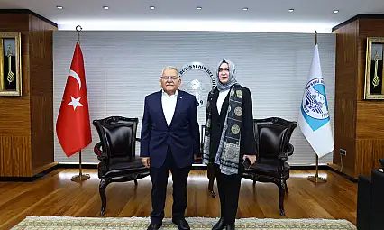 Büyükkılıç, Kayseri'nin ilk Kadın İlçe Başkanını ağırladı