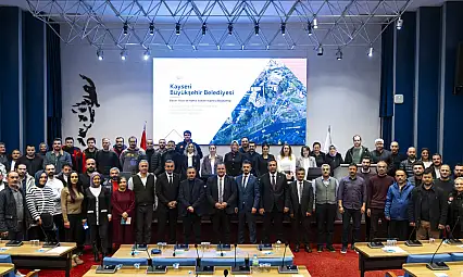 Büyükşehir'de dikkat çeken toplantı