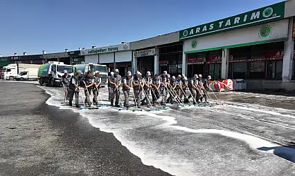Büyükşehir Hal Kompleksi'ni yaza hazırladı