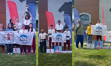 Büyükşehir'in okçuları hedefi tam on ikiden vurdu