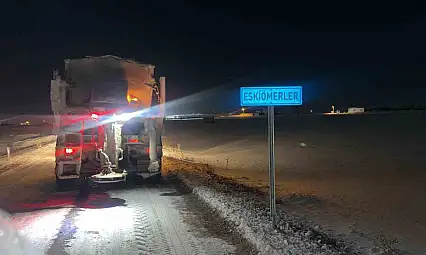 Kayseri'de yol açma çalışmaları devam ediyor