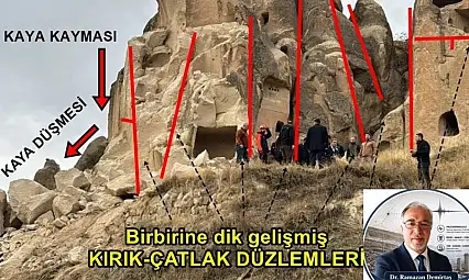 Kapadokya'da can alan peribacası neden çöktü? Uzman isim açıkladı