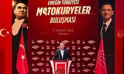 CHP Kayserili ismin anısına 'Emeğin Türkiye'si Motokuryeler Buluşması' gerçekleştirdi