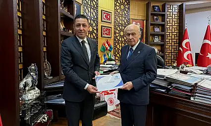 Devlet Bahçeli'den Kayserililere selam! Halit Yağmur ziyaretin ayrıntılarını paylaştı