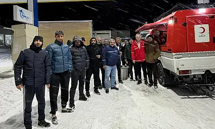 Dondurucu soğukta içleri ısıtan ikram