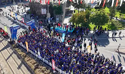 Dünya Kayseri'de buluştu! Kayseri sokakları bu kez spor için doldu