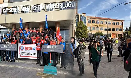 Eğitim-İş Kayseri Şubesi: Okullarımızda silah sesi duymak istemiyoruz