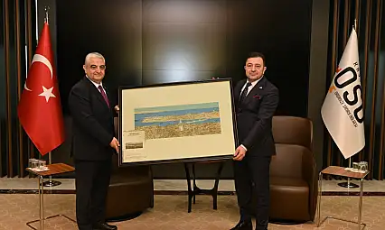 Erciyes Anadolu Holding CEO'sundan Kayseri OSB'ye ziyaret