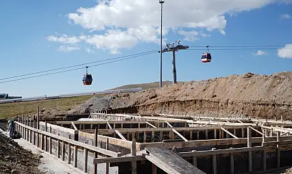 Erciyes'e yeni yatırım! Çalışmalar başladı