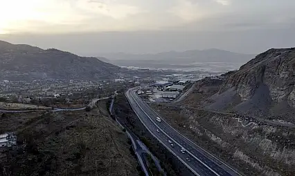 Erciyes'te büyüleyen manzara