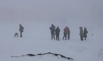 Erciyes'te hazırlıklar tamam! Kar kalınlığı 8 santimetreye ulaştı