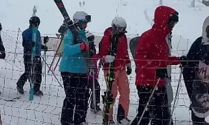 Erciyes'te kar keyfi: Pistler doldu taştı