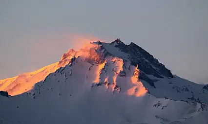 Erciyes'te kül yağmuru! İtalya'ya kadar ulaşmış