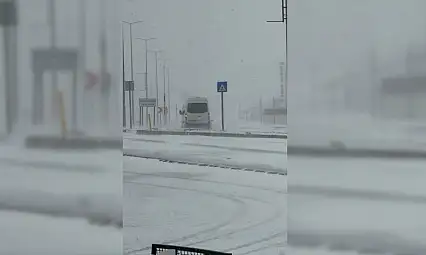 Erciyes'te Mayıs sürprizi: Kış geri döndü!