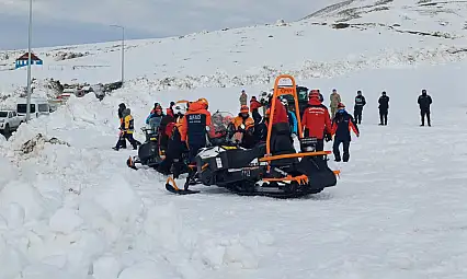 Erciyes'te nefes kesen tatbikat