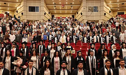 Erciyes Üniversitesi'nde mezuniyet heyecanı!