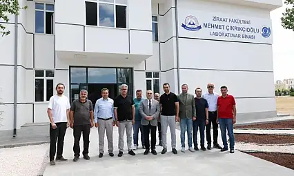 Erciyes Üniversitesi Ziraat Fakültesi'ne laboratuvar açılacak!
