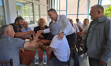 Erdal Altun sahada: Bünyan'da vatandaş ve çiftçilerle buluştu