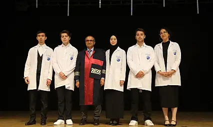 ERÜ'de beyaz önlük heyecanı