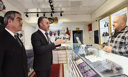 Esnafın sıkıntıları bir bir dinlendi: Altun ve Demirbaş Keykubat'taydı