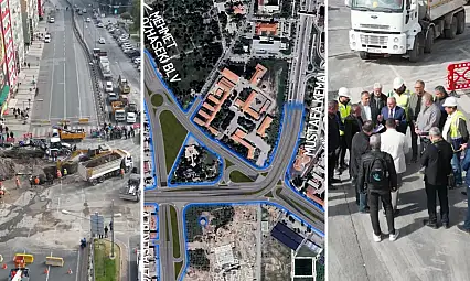Flaş! Kayserililer dikkat: Kartal Kavşağı inşaatı deplase ile başladı…