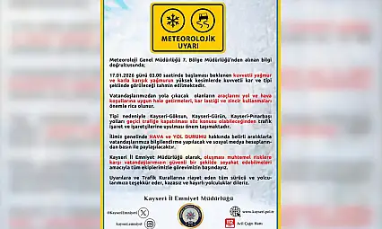 Gece 3'te başlayacak... Emniyet bakın hangi yollar için uyardı!