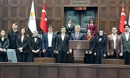 Geleceğin milletvekilleri Gazi Meclis'te!